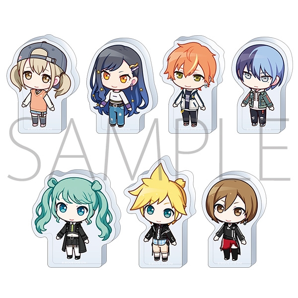 【굿즈-스탠드팝】 프로젝트 세카이 B7 코롯토 아크릴 피규어 컬렉션 Vivid BAD SQUAD (랜덤)