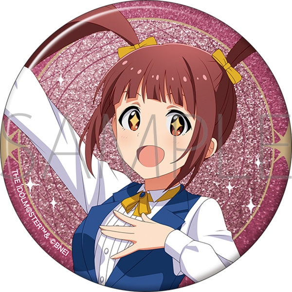 【굿즈-캔뱃지】 아이돌마스터 시리즈 글리터 캔뱃지 M@STER's FESTA 2025 마츠다 아리사