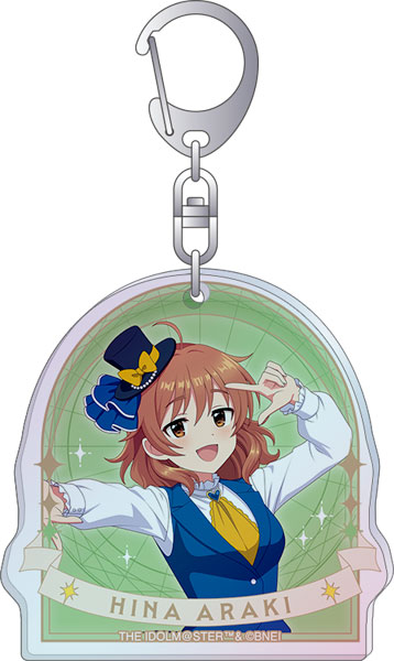 【굿즈-키홀더】 아이돌마스터 시리즈 오로라 아크릴 키홀더 M@STER's FESTA 2025 아라키 히나
