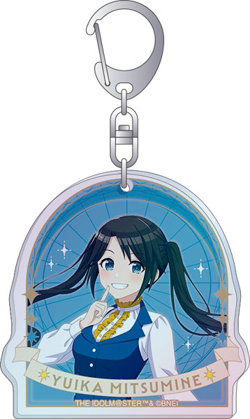 【굿즈-키홀더】 아이돌마스터 시리즈 오로라 아크릴 키홀더 M@STER's FESTA 2025 미츠미네 유이카