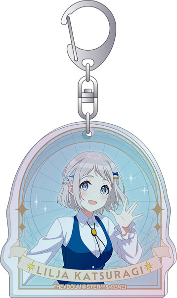 【굿즈-키홀더】 아이돌마스터 시리즈 오로라 아크릴 키홀더 M@STER's FESTA 2025 카츠라기 릴리야