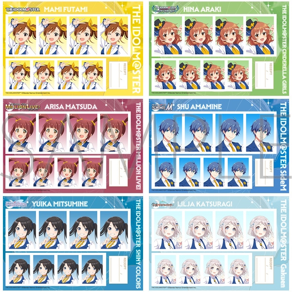 【굿즈-브로마이드】 아이돌마스터 시리즈 B6 증명사진관 M@STER's FESTA 2025 (랜덤)