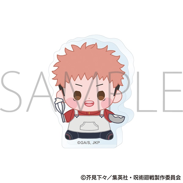 【굿즈-아크릴블럭】 주술회전 애니2기 미니 아크릴 블록 이타도리 유지 못치비 조리실습ver.