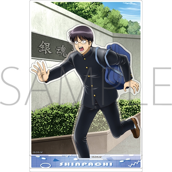 【굿즈-스탠드팝】 은혼 3학년 Z반 긴파치 선생 아크릴스탠드 시무라 신파치