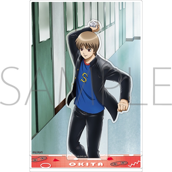 【굿즈-스탠드팝】 은혼 3학년 Z반 긴파치 선생 아크릴스탠드 오키타 소고