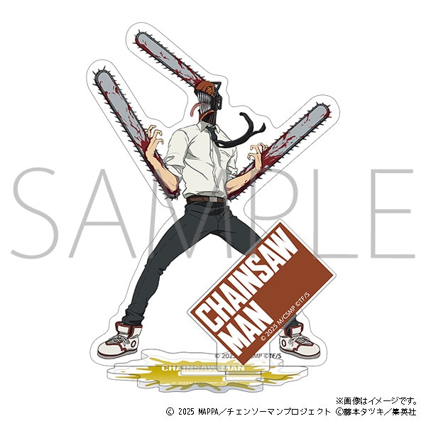 【굿즈-아크릴스탠드】 체인소 맨 극장판 아크릴스탠드 체인소 맨