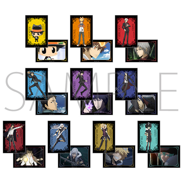 【굿즈-브로마이드】 가정교사 히트맨 REBORN! B10 애니판 일러스트 시트 컬렉션 (랜덤)