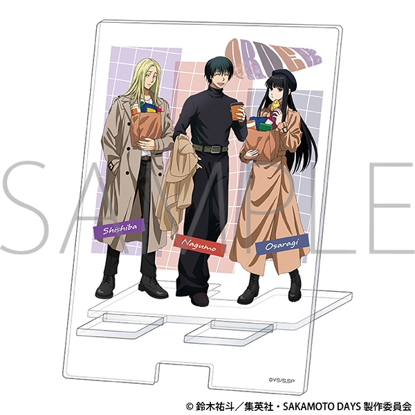 【굿즈-스탠드팝】 사카모토 데이즈 애니판 멀티 아크릴스탠드 ORDER
