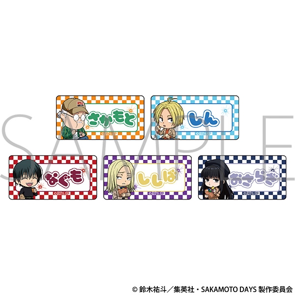 【굿즈-뱃지】 사카모토 데이즈 B5 애니판 네임 아크릴 뱃지 컬렉션 (랜덤)