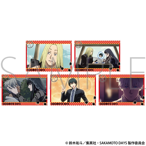 【굿즈-포스트카드】 사카모토 데이즈 B5 애니판 포스트카드 세트 B (5매입)