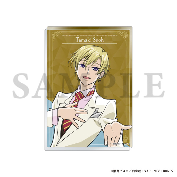 【굿즈-아크릴블럭】 오란고교 사교클럽 아크릴 블럭 & Welcome! 스오우 타마키