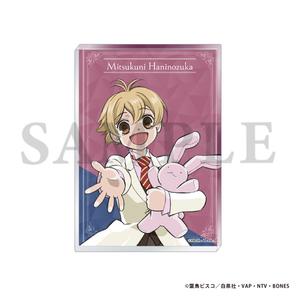 【굿즈-아크릴블럭】 오란고교 사교클럽 아크릴 블럭 & Welcome! 하니노즈카 미츠쿠니