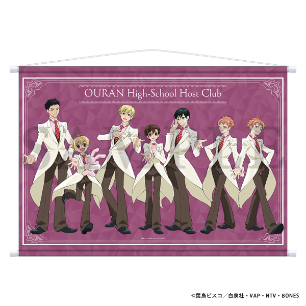 【굿즈-태피스트리】 오란고교 사교클럽 태피스트리 & Welcome!