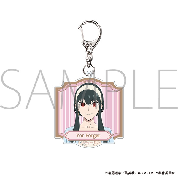 【굿즈-키홀더】 SPY&times;FAMILY 애니판 아크릴 키홀더 요르 포저