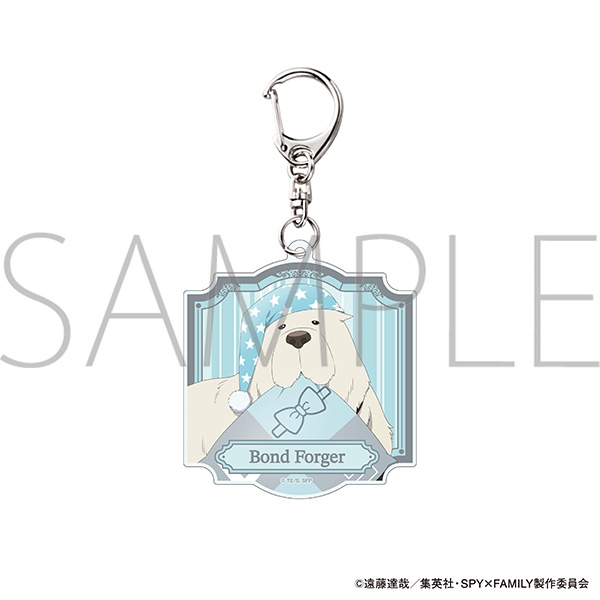 【굿즈-키홀더】 SPY&times;FAMILY 애니판 아크릴 키홀더 본드 포저