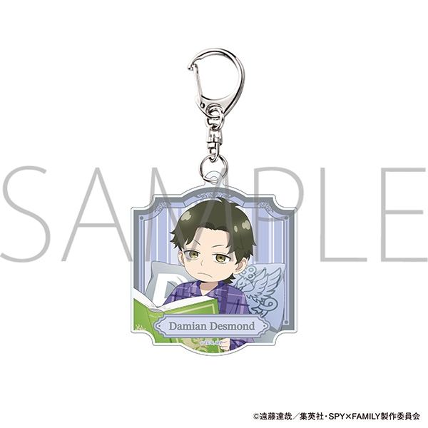 【굿즈-키홀더】 SPY&times;FAMILY 애니판 아크릴 키홀더 다미안 데스몬드