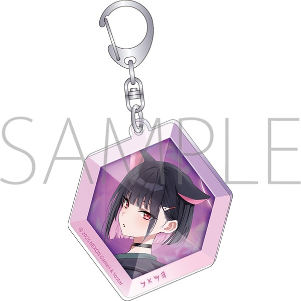 【굿즈-키홀더】 블루 아카이브 원작판 신명문자풍 아크릴 키홀더 카즈사