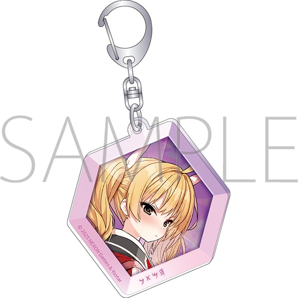 【굿즈-키홀더】 블루 아카이브 원작판 신명문자풍 아크릴 키홀더 요시미