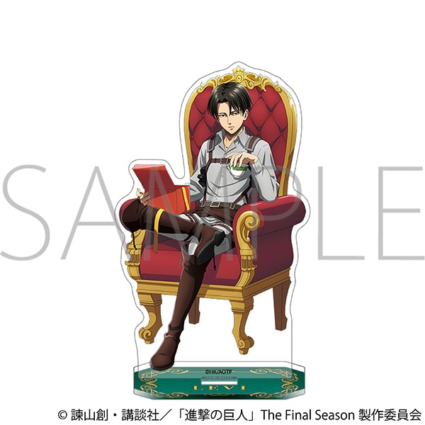 【굿즈-스탠드팝】 진격의 거인 애니판 아크릴스탠드 리바이