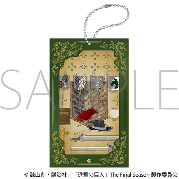 【굿즈-스탠드팝】 진격의 거인 애니판 파샤코레 커스터마니아캐리