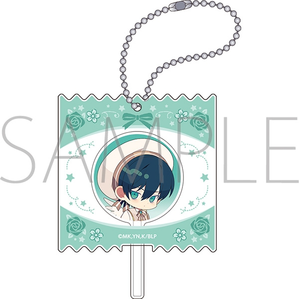 【굿즈-키홀더】 블루 록 애니2기 캔디 키홀더 이토시 린 발렌타인