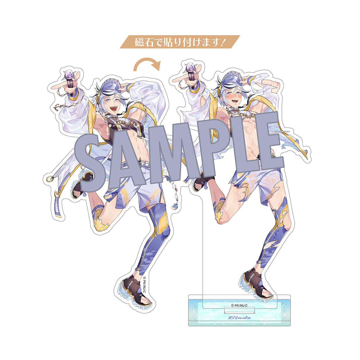 【굿즈-아크릴스탠드】 NU: 카니발 갈아입히기 아크릴스탠드 & 블레이드 (한여름의 아이돌 페스티벌)