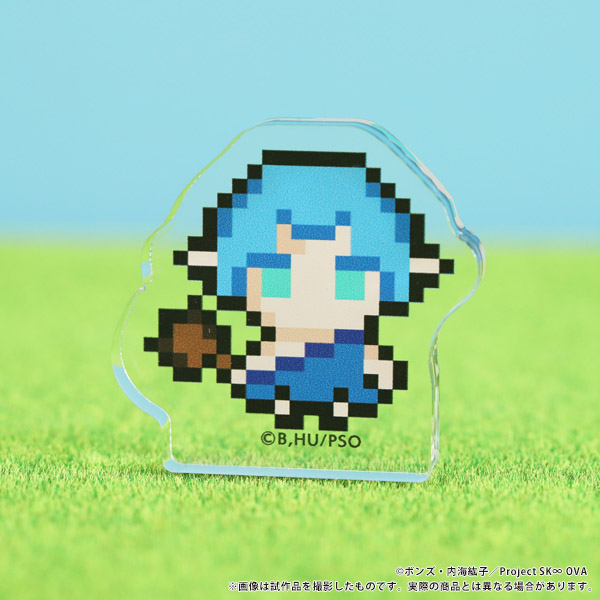 【굿즈-스탠드팝】 SK&infin; 에스케이 에이트 미니 아크릴 피규어 & 도트그림 란가 트롤