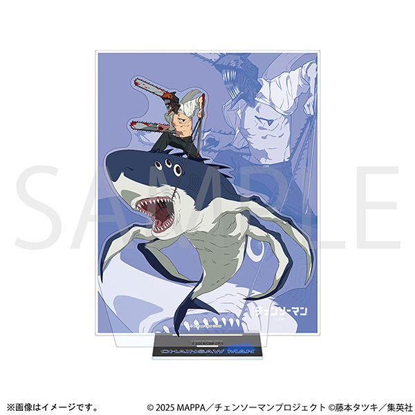 【굿즈-스탠드팝】 체인소 맨 레제편 아크릴스탠드 체인소 맨&빔