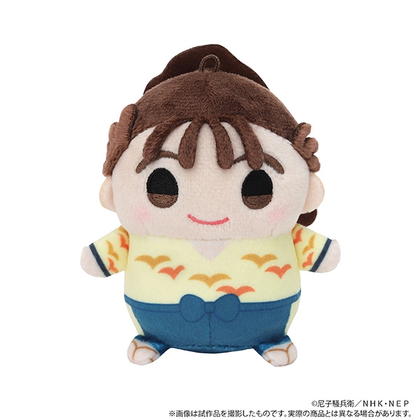 【굿즈-키홀더】 닌타마 란타로 애니판 마메메이토 오하마 칸에몽 사복ver.