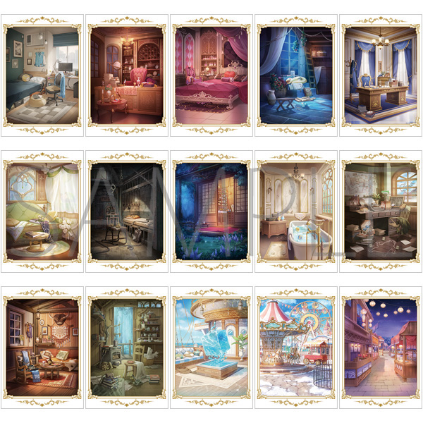 【굿즈-카드콜렉션】 NU: 카니발 포스트 카드 북