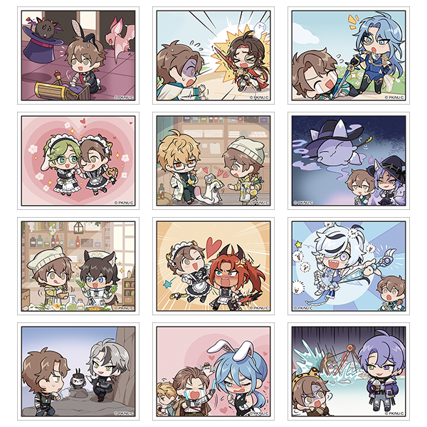 【굿즈-카드】 NU: 카니발 B12 페타 컬렉션 & 4컷 만화 픽 ④ver.