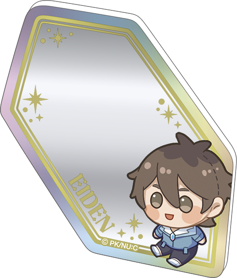 【굿즈-스티커】 NU: 카니발 아크릴 미러 스티커 & 에이트