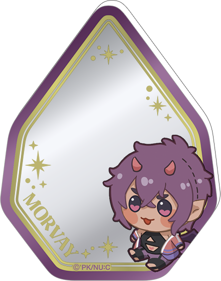 【굿즈-스티커】 NU: 카니발 아크릴 미러 스티커 & 모르피스