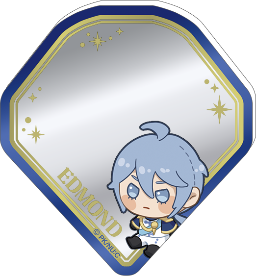 【굿즈-스티커】 NU: 카니발 아크릴 미러 스티커 & 에드몬드