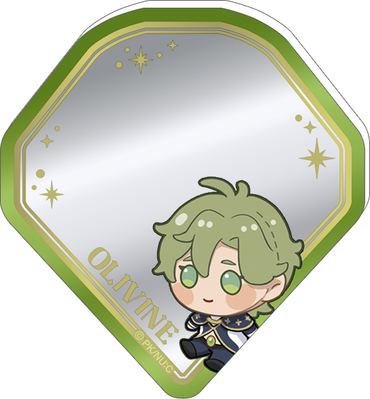 【굿즈-스티커】 NU: 카니발 아크릴 미러 스티커 & 올리빈