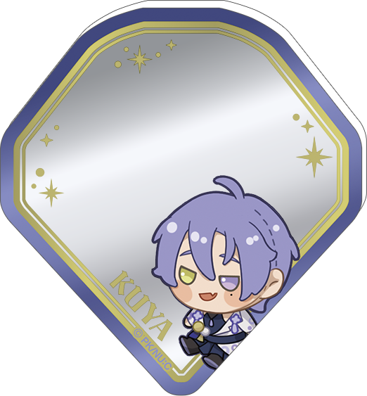 【굿즈-스티커】 NU: 카니발 아크릴 미러 스티커 & 큐야