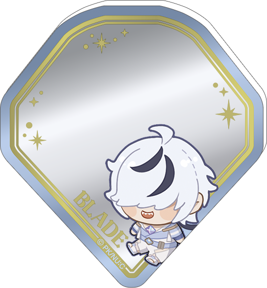 【굿즈-스티커】 NU: 카니발 아크릴 미러 스티커 & 블레이드