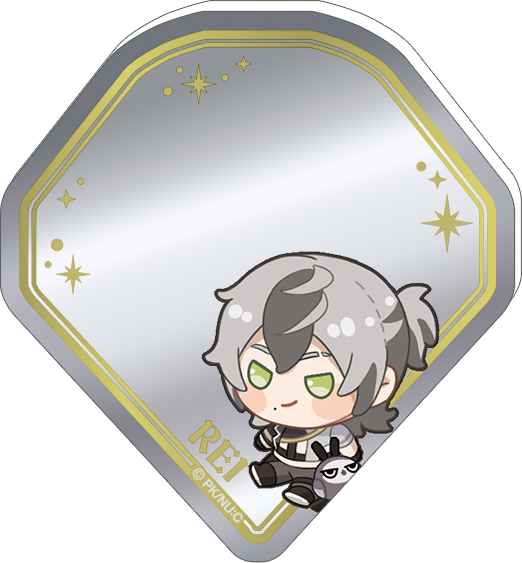 【굿즈-스티커】 NU: 카니발 아크릴 미러 스티커 & 레이