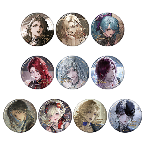 【굿즈-뱃지】 무기미도 B10 캐릭터 뱃지 컬렉션