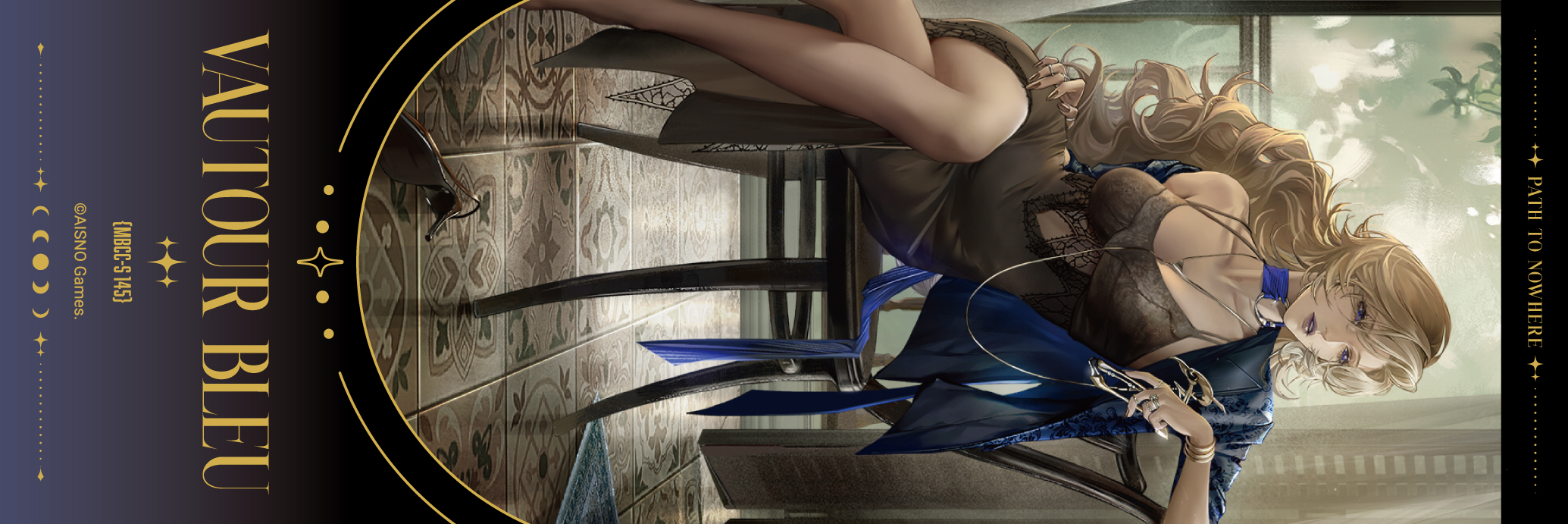 【굿즈-카드】 무기미도 홀로그램 티켓 & 보투르.블루