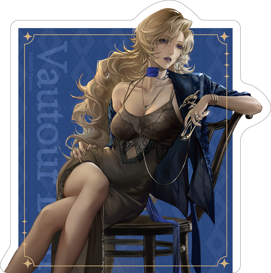 【굿즈-스티커】 무기미도 빅 스티커 & 보투르.블루