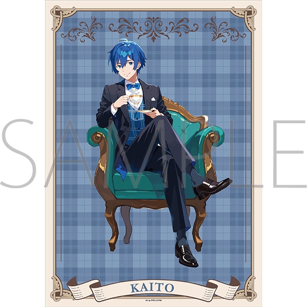 【굿즈-포스터】 VOCALOID 미니 클리어 포스터 KAITO