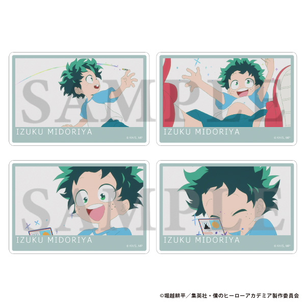 【굿즈-플레이트】 나의 히어로 아카데미아 비쥬얼 플레이트세트 & FINAL SEASON ED 미도리야