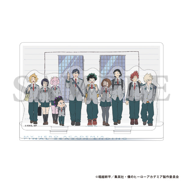 【굿즈-아크릴디오라마】 나의 히어로 아카데미아 아크릴디오라마 & FINAL SEASON ED 1-A