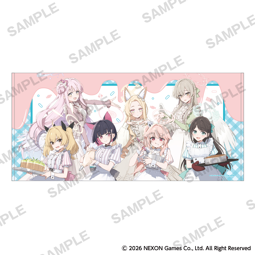 【굿즈-타월】 블루 아카이브 POP UP SHOP 배쓰타월