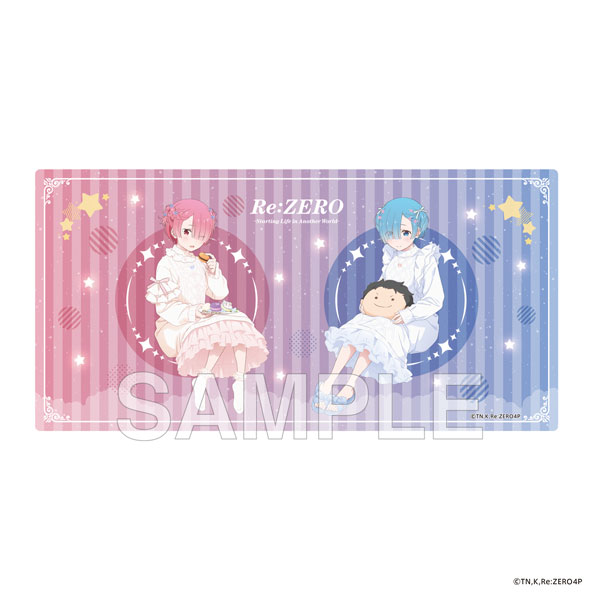【굿즈-매트】 Re:제로부터 시작하는 이세계 생활 데스크 매트 람과 렘의 생일 생활 2026ver.
