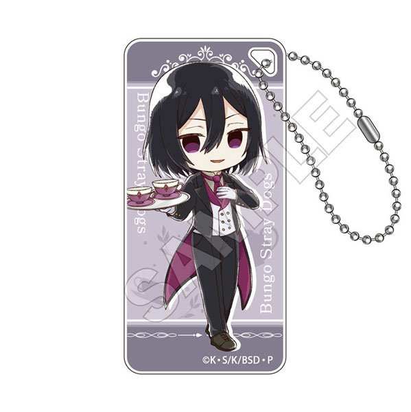 【굿즈-키홀더】 문호 스트레이독스 Sketchu! 버틀러 도미테리아 키체인 Jr. 표도르D