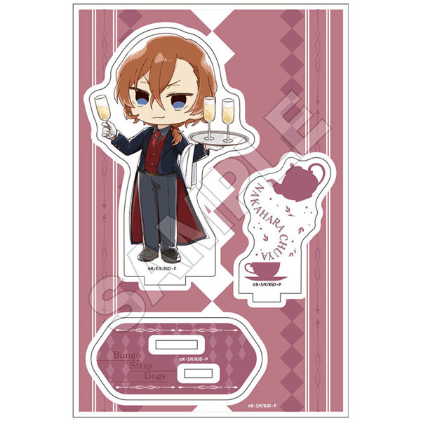 【굿즈-스탠드팝】 문호 스트레이독스 Sketchu! 버틀러 아크릴스탠드 Jr. 나카하라 츄야