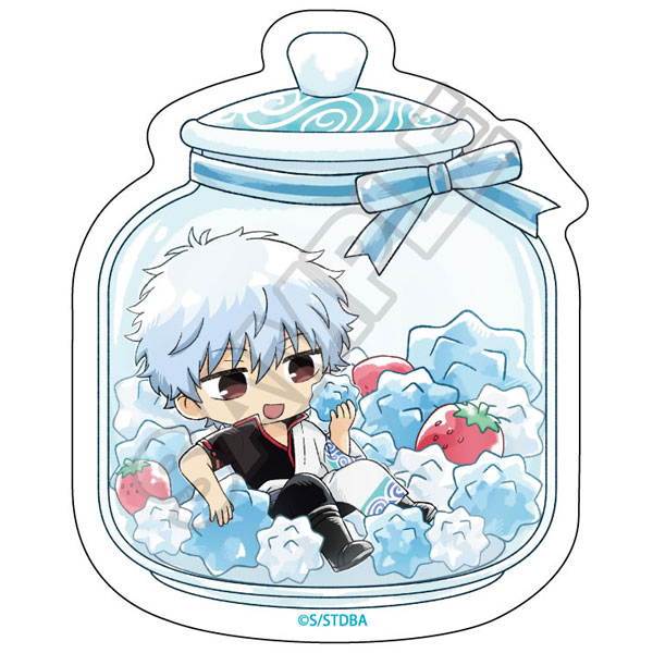 【굿즈-스티커】 은혼 별사탕 스티커 사카타 긴토키