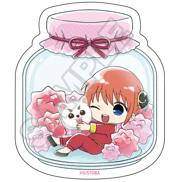 【굿즈-스티커】 은혼 별사탕 스티커 카구라